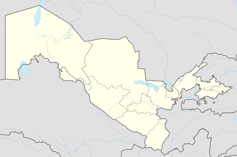 Uzbekistan adm location map