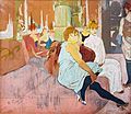 (Albi) Au Salon de la rue des Moulins - Henri de Toulouse-Lautrec 1894 MTL.inv181