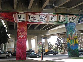 All the Way to the Bay mural in Chicano Park.JPG
