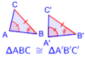 Angle-angle-side triangle congruence