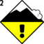 Avalanche moderate danger level.png