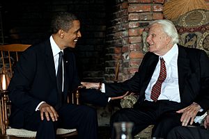 Archivo:Barack Obama and Billy Graham