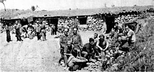 Archivo:Bundesarchiv Bild 183-H28510, Spanien, Gefechtsstand des Etkar André Bataillons