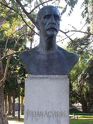 Archivo:Busto de Julián Aguirre-2