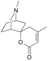 Chemical structure of dioscorine