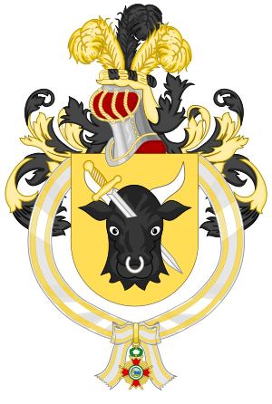 Archivo:Coat of Arms of Pedro Pablo Kuczynski (Order of Isabella the Catholic)