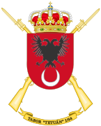 Coat of Arms of the 1st-54 Regulares Battalion Tetuán