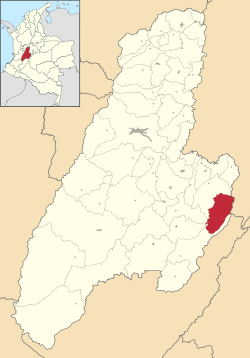 Villarrica ubicada en Tolima