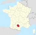 Département 81 in France 2016