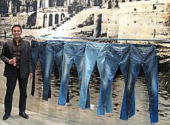Denim Jeans Pant Display