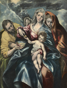 El Greco - The Holy Family with Mary Magdalen - 1926.247 - Cleveland Museum of Art.tiff