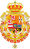 Escudo de Felipe V de España Toisón y Espiritu Santo Leones de gules.svg