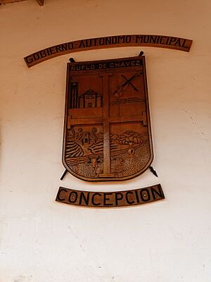 Archivo:Escudo del municipio de Concepción, en la Chiquitania de Bolivia