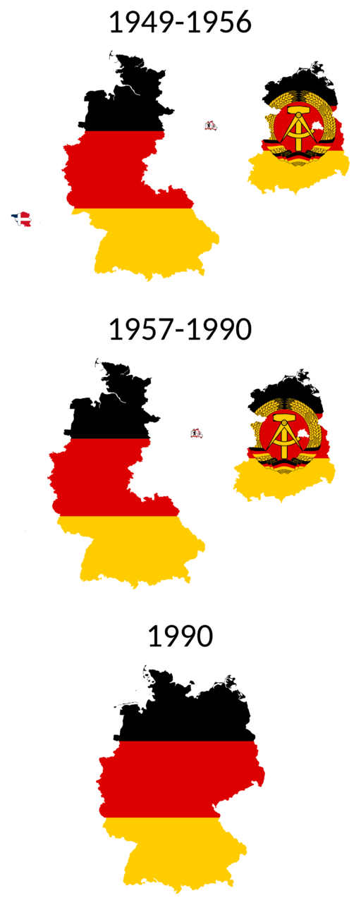 Flag map of Germany (separation).svg
