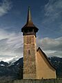 Flerden Kirche mit Turm