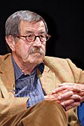 Archivo:Günter Grass auf dem Blauen Sofa