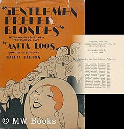 Archivo:Gentlemen Prefer Blondes Cover 1926