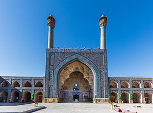 Archivo:Gran Mezquita de Isfahán, Isfahán, Irán, 2016-09-20, DD 23