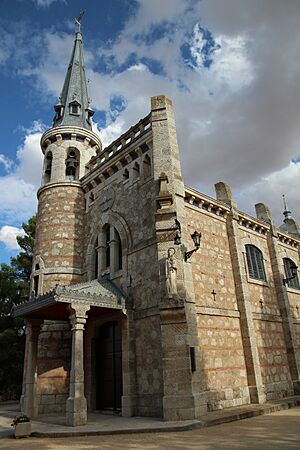 Archivo:Huerta de Valdecarábanos - Ermita de la Virgen del Rosario de Pastores