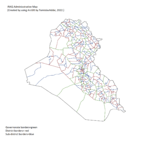 Archivo:IraqAdministrativeMap