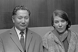 Archivo:Koning en koningin van Sikkim (1966)