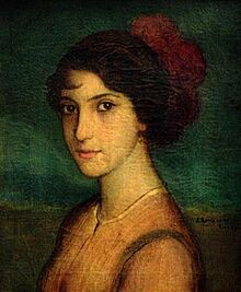 Archivo:La argentinita by Julio Romero de Torres