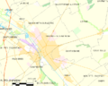 Map commune FR insee code 51108