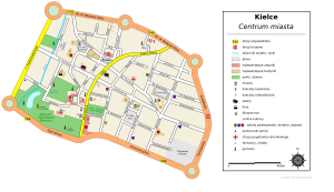 Archivo:Map of the center of Kielce