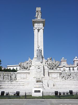 Archivo:Monumento a las Cortes de Cádiz, mayo de 2009