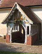Offton Church porch - geograph.org.uk - 968571