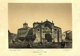 Parroquia de Sn. Pedro (Ávila) (1865)