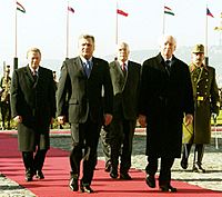 Archivo:Presidents of Visegrad group