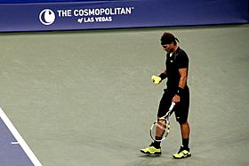 Archivo:Rafael Nadal at the 2010 US Open 09