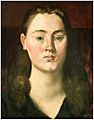 Retrato de la Baronesa Lefèvre - Pierre Puvis de Chavannes