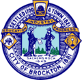 Seal of Brockton, Massachusetts