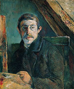 Archivo:Self-Portrait by Paul Gauguin, 1885