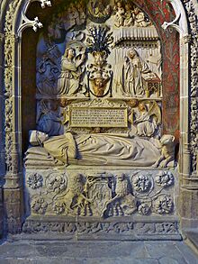 Archivo:Sepulcro de Pedro de Carranza, Catedral de Santo Domingo de la Calzada