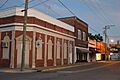 South from the railroad, Main Street in Boykins