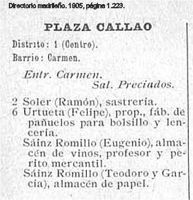 Archivo:1905-Eugenio-Sainz-Romillo-almacen-de-vinos-profesor-mercanti-Callao-6l