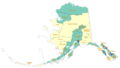 Alaska boroughs and census areas