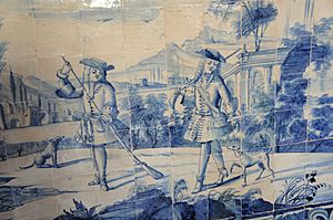 Archivo:Azulejos in Biscainhos Palace