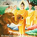 Buddha with the Elephant Nalagiri