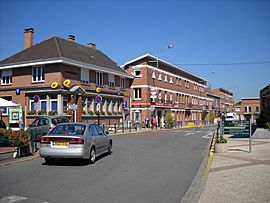 Courrières - Main street.JPG