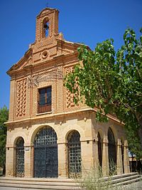 Archivo:Ermita de Sta. Bárbara & S. Marcos (Calanda) - Foto - J. A. Bielsa Arbiol