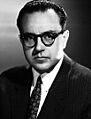 Fotografía del compositor argentino Alberto Ginastera