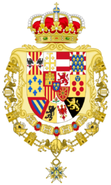 Archivo:Greater Royal Coat of Arms of Spain (1931) Version with Golden Fleece and Charles III Orders