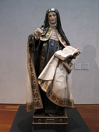 Gregorio Fernández, Santa Teresa de Jesús, 1625.jpg