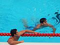 Kazan 2015 - Ning Zetao after 100 metres frestyle M final