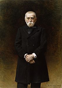 Léon Bonnat - Portrait of William T Walters - Walters 37758