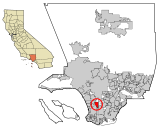 LA County Incorporated Areas Gardena highlighted.svg